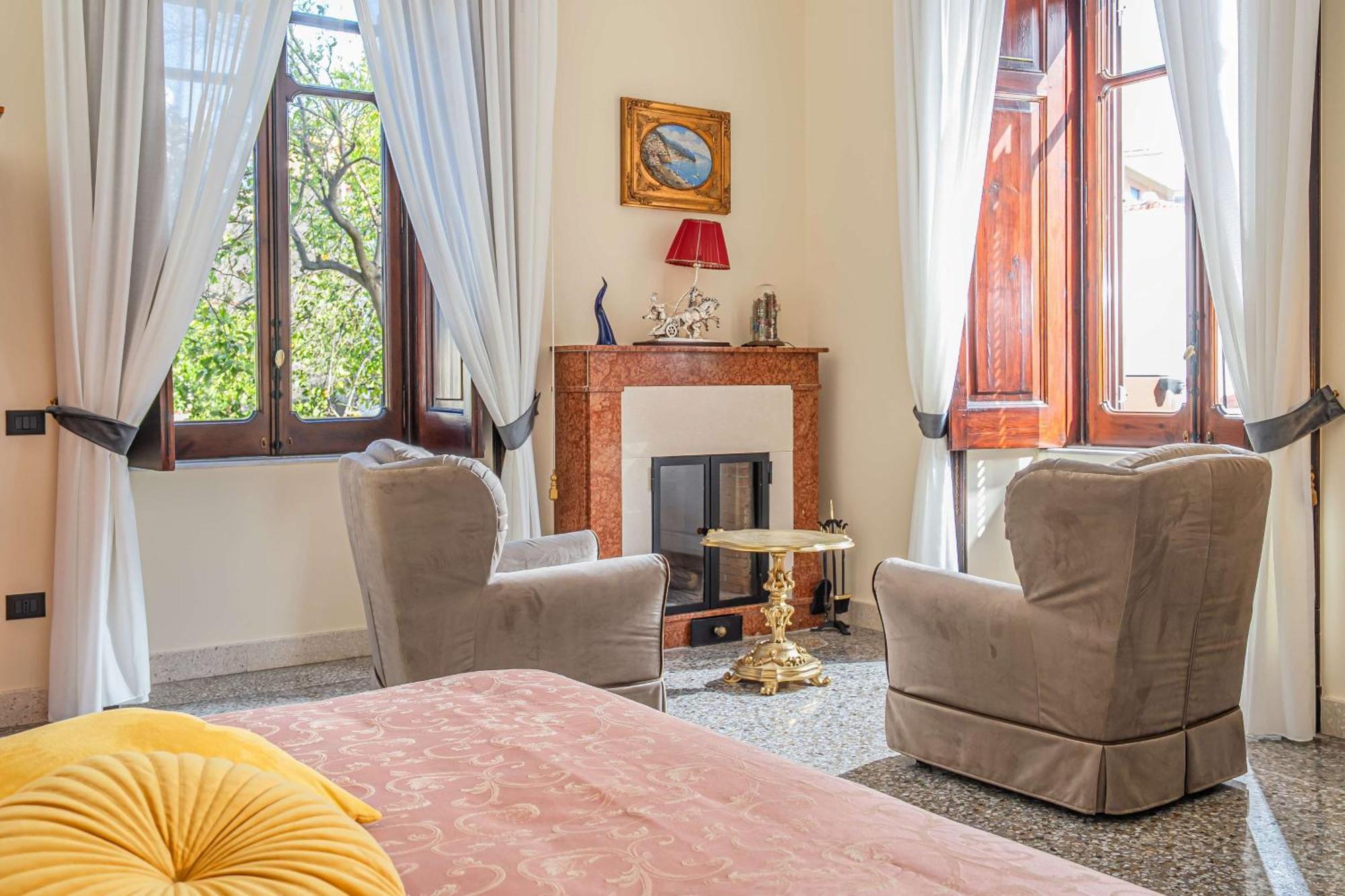 Villa Agostino Luxury B&B Vico Equense Exteriör bild
