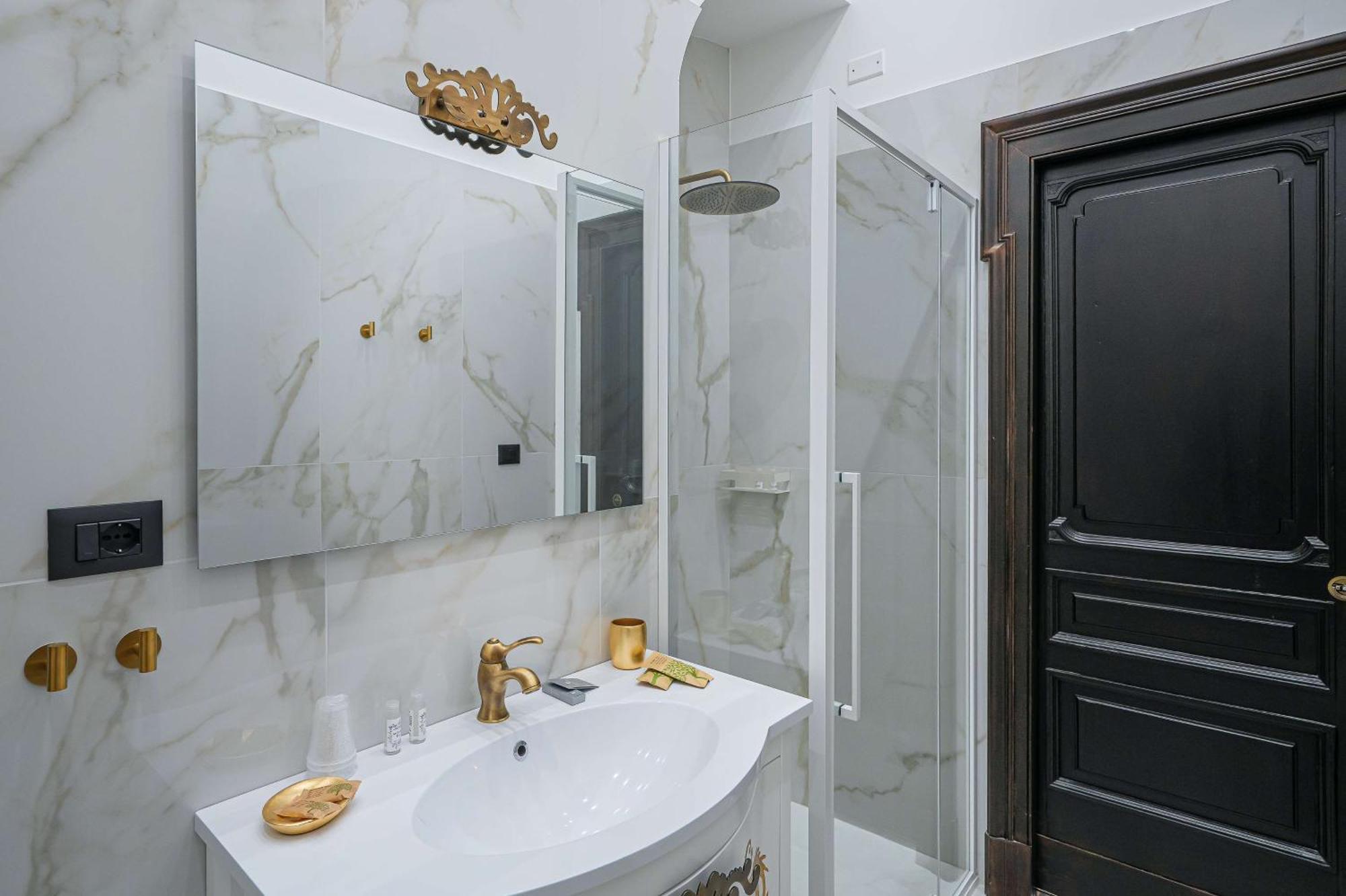 Villa Agostino Luxury B&B Vico Equense Rum bild