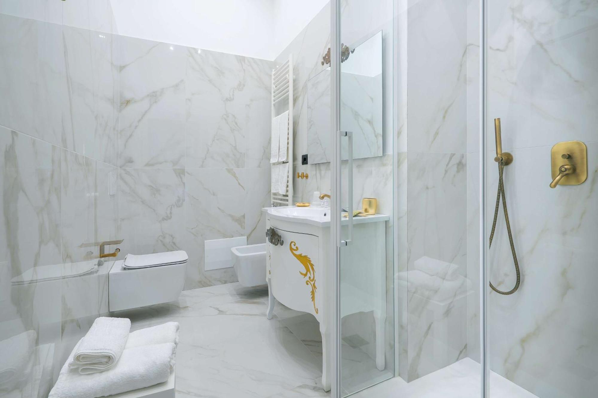 Villa Agostino Luxury B&B Vico Equense Rum bild